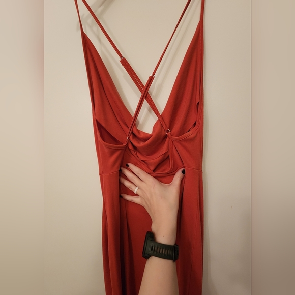 Low Back Cowl Neck Dress Forever 21 - Picture 2 of 6